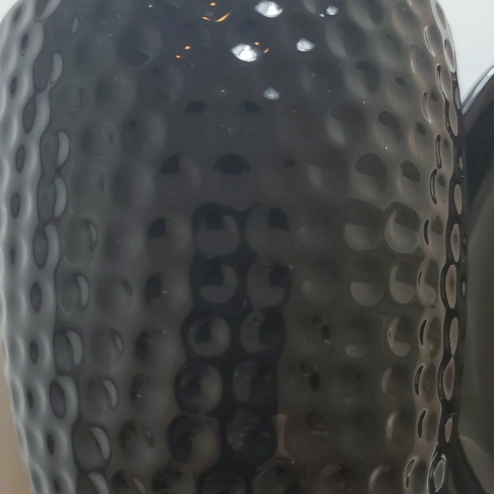 Black toothbrush holder and soap dish set